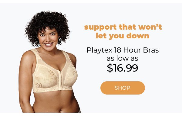 Playtex 18 Hour as low as $16.99 - Turn on your images