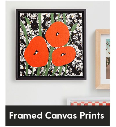 Shop Framed Canvas Prints