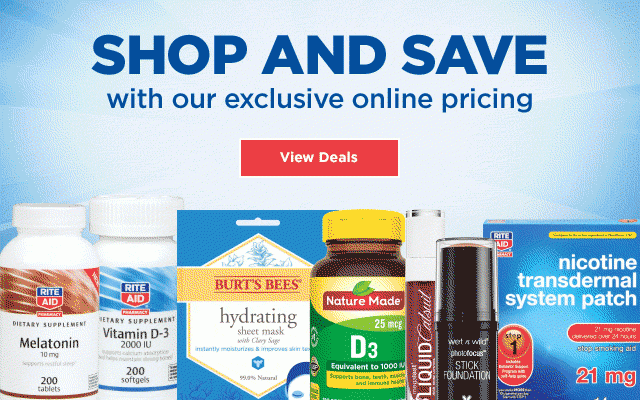 SHOP AND SAVE with our exclusive online pricing - View Deals