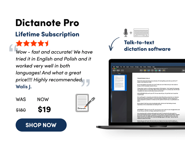 Dictanote Pro Subscription | Shop Now