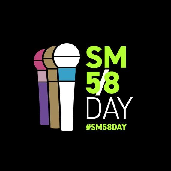 Celebrate 5/8! Shout Out to the Shure SM58 Microphone 
