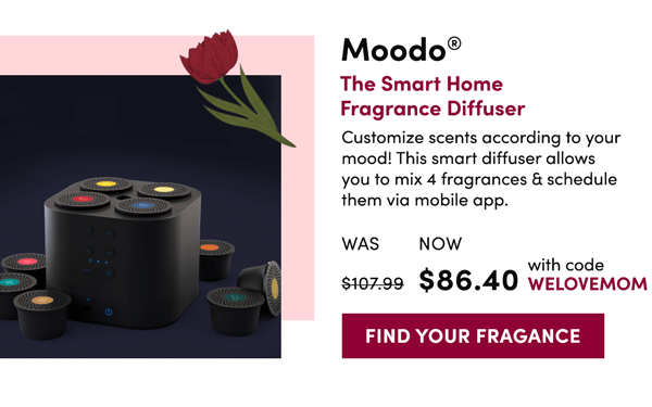 Moodo Smart Home Frangrance Diffuser | Find Your Fragrance 