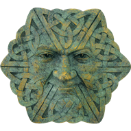 Celtic Deity Wall Plaque