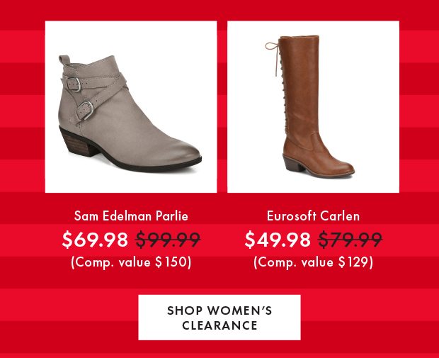 SHOP WOMEN'S CLEARANCE