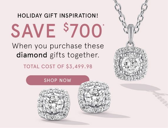 Save $700 When You Bundle These Diamond Gifts!