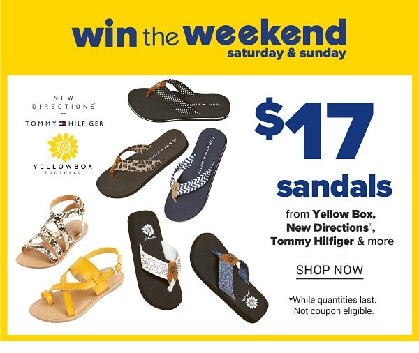 belk yellow box shoes