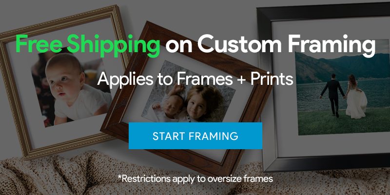 Free Shipping Custom Framing