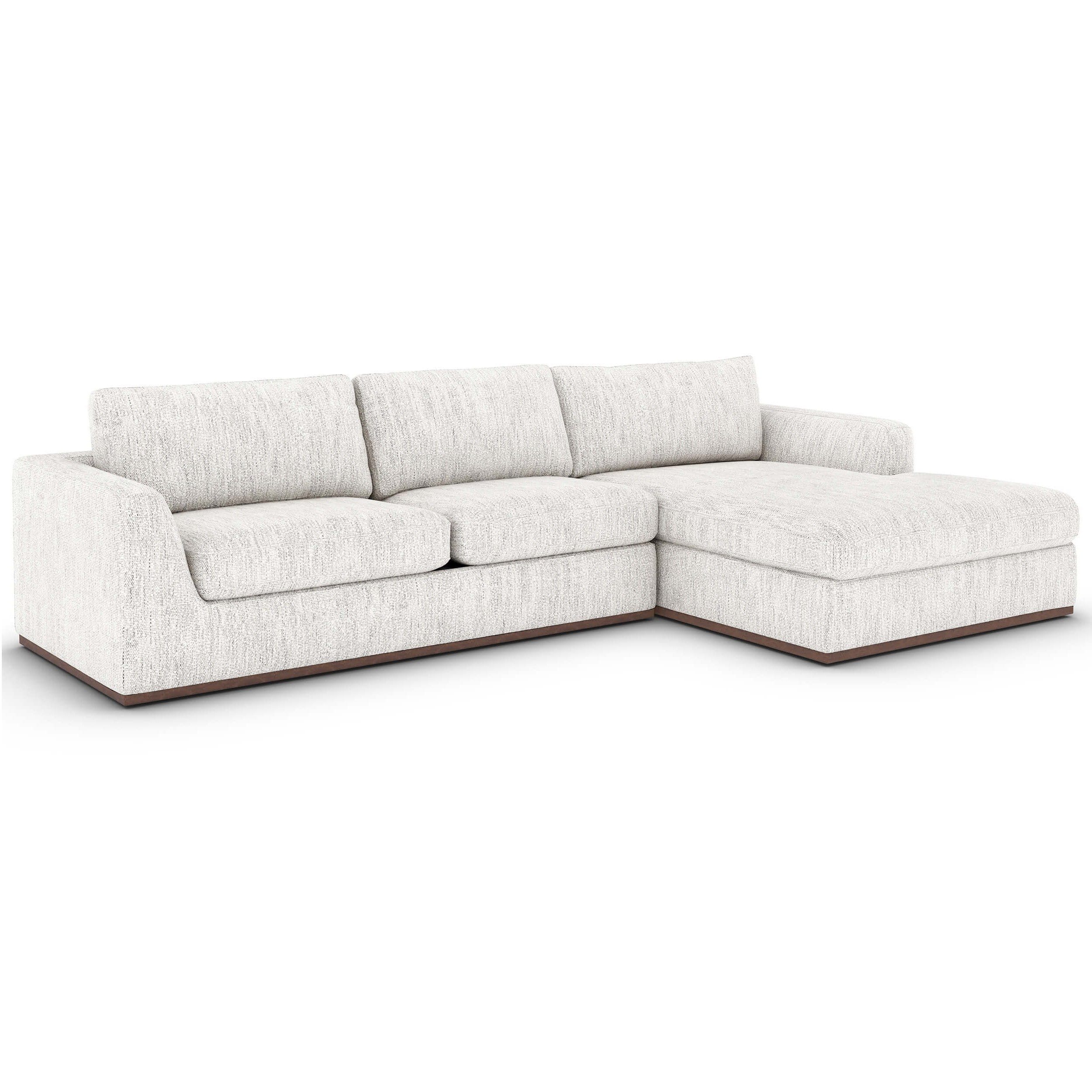 Image of Colt 2 Piece RAF Sectional, Merino Cotton
