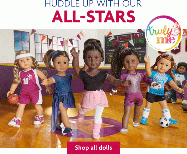 CB3: HUDDLE UP WITH OUR ALL-STARS - Shop all dolls