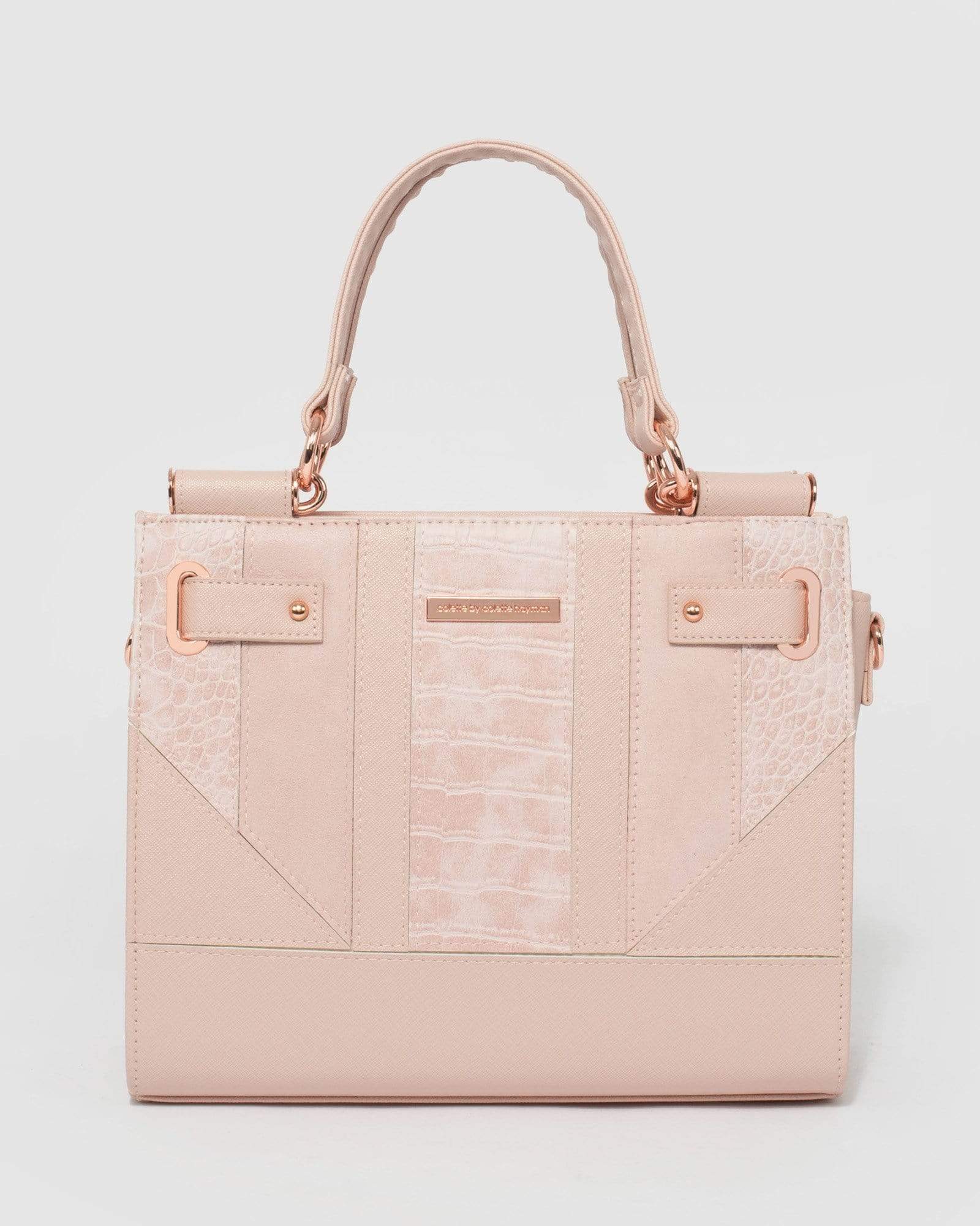 Image of Pink Steph Multi Panel Tote