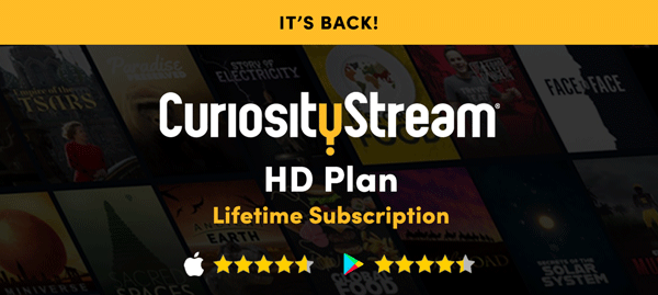 CuriosityStream HD Plan | Get It Now