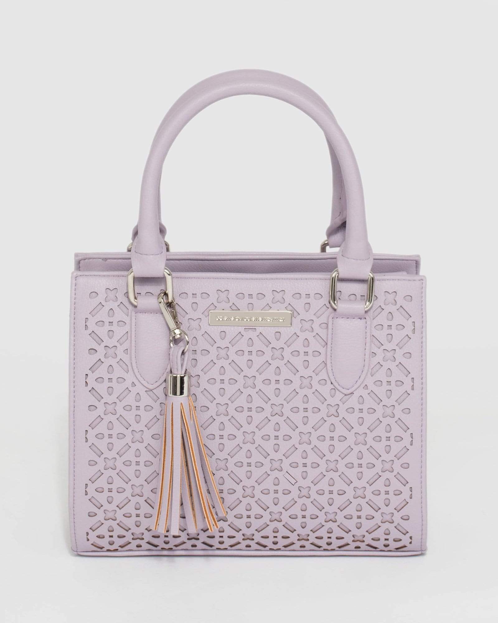Image of Purple Sia Punchout Mini Bag
