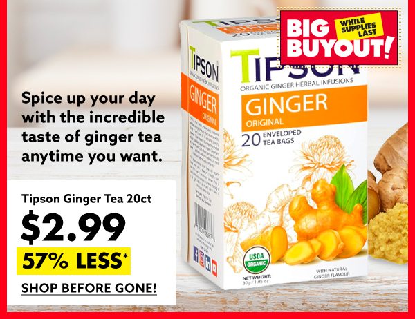 Tipson Ginger Tea