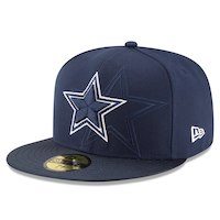 Men's Dallas Cowboys New Era Navy 2016 Sideline Official 59FIFTY Fitted Hat