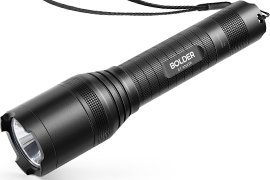 Anker Bolder LC90 900 Lumen USB Rechargeable CREE LED Flashlight (IP65 Water Resistant, Batteries Included)