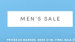 MEN'S SALE