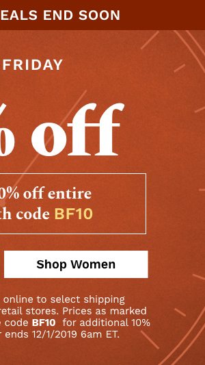 Black Friday | Up to 60% off | Shop Women's