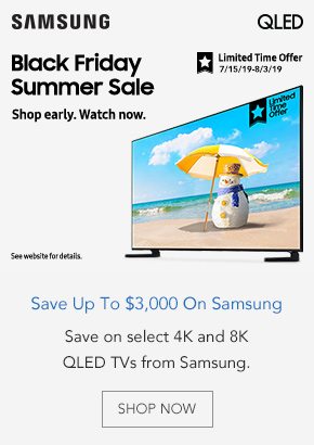 Save up to $3000 on Samsung