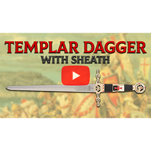 Templar Dagger with Sheath