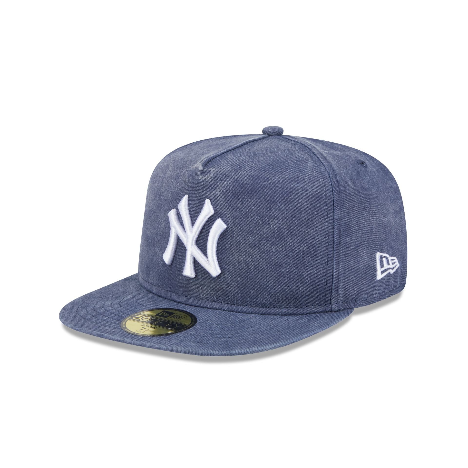 Image of New York Yankees Pigment Dye 59FIFTY A-Frame Fitted Hat