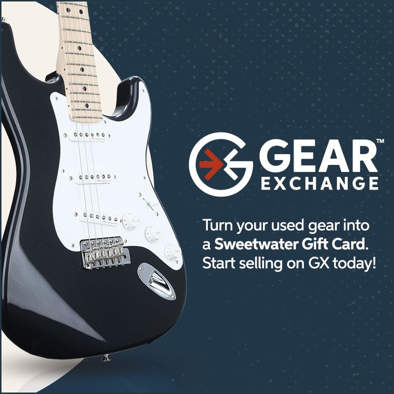 No Fees? Yes, Please! Sell your used gear and pay ZERO selling fees when you redeem earning as a Sweetwater Gift Card. Create a Listing.