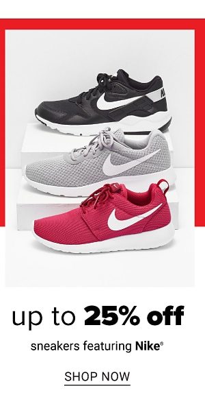 Up to 25% Off Sneakers feat. Nike - Shop Now