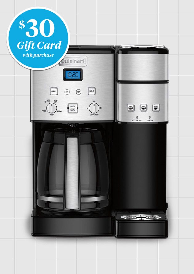 Cuisinart® Coffee Center™ - $30 Gift Card with purchase