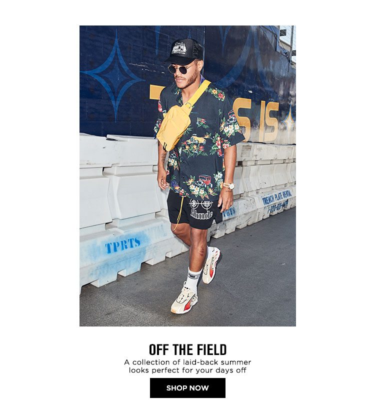 Off the Field - Shop Now