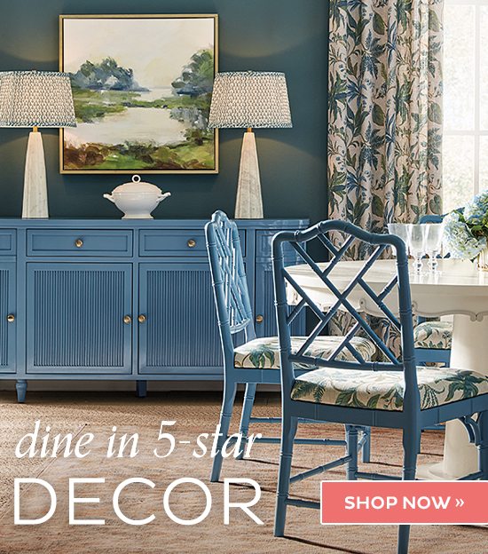 Dine in 5-Star Decor - Shop Now