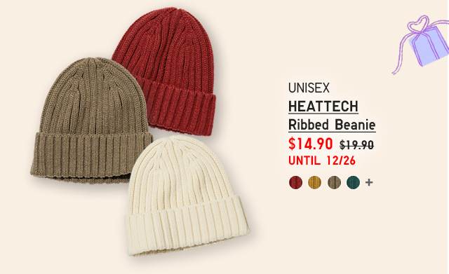 PDP7 - HEATTECH RIBBED BEANIE