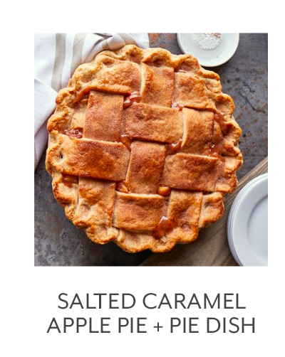 Class: Salted Caramel Apple Pie + Pie Dish