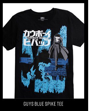 Guys Blue Spike Tee