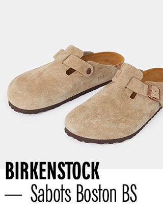 BIRKENSTOCK— Sabots Boston BS