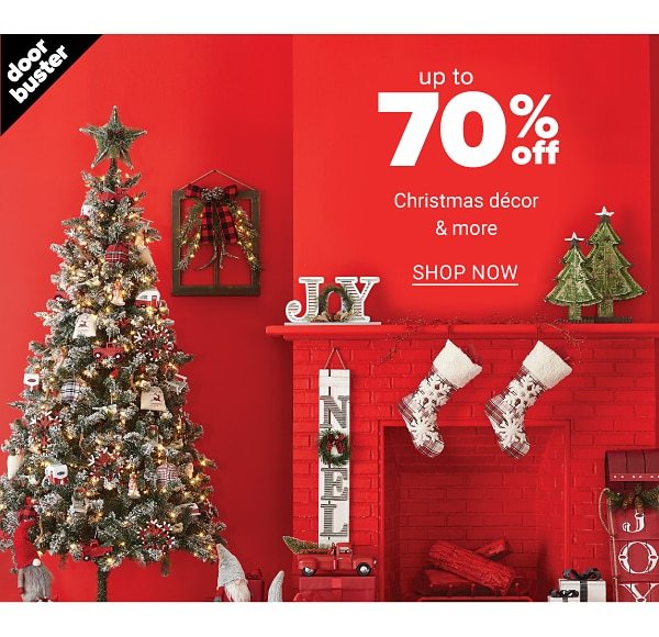 Up to 70% off Christmas Decor & Dinnerware - Shop Now