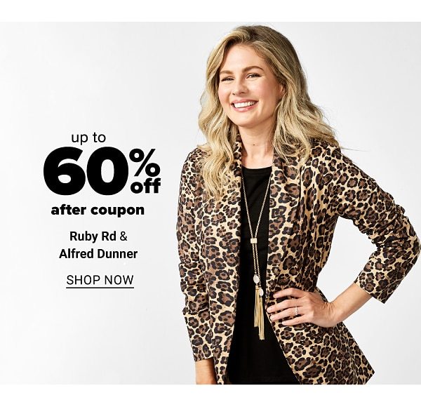 up to 60% off after coupon Ruby Rd. & Alfred Dunner - Shop Now