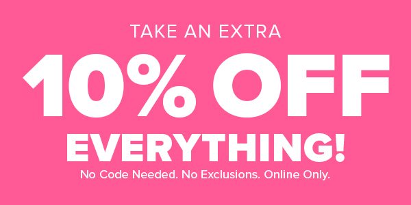 Extra 10% Off Everything