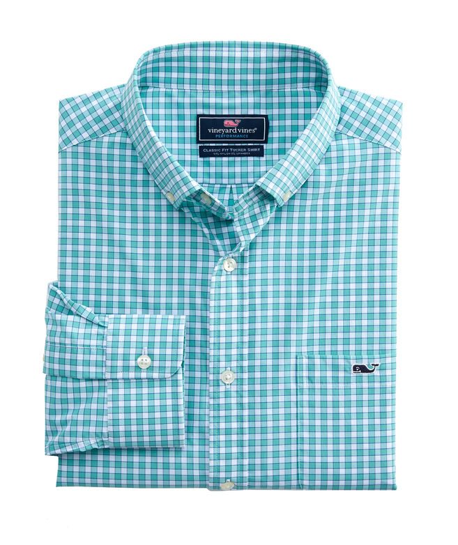 Bermuda Check Performance Classic Tucker Shirt