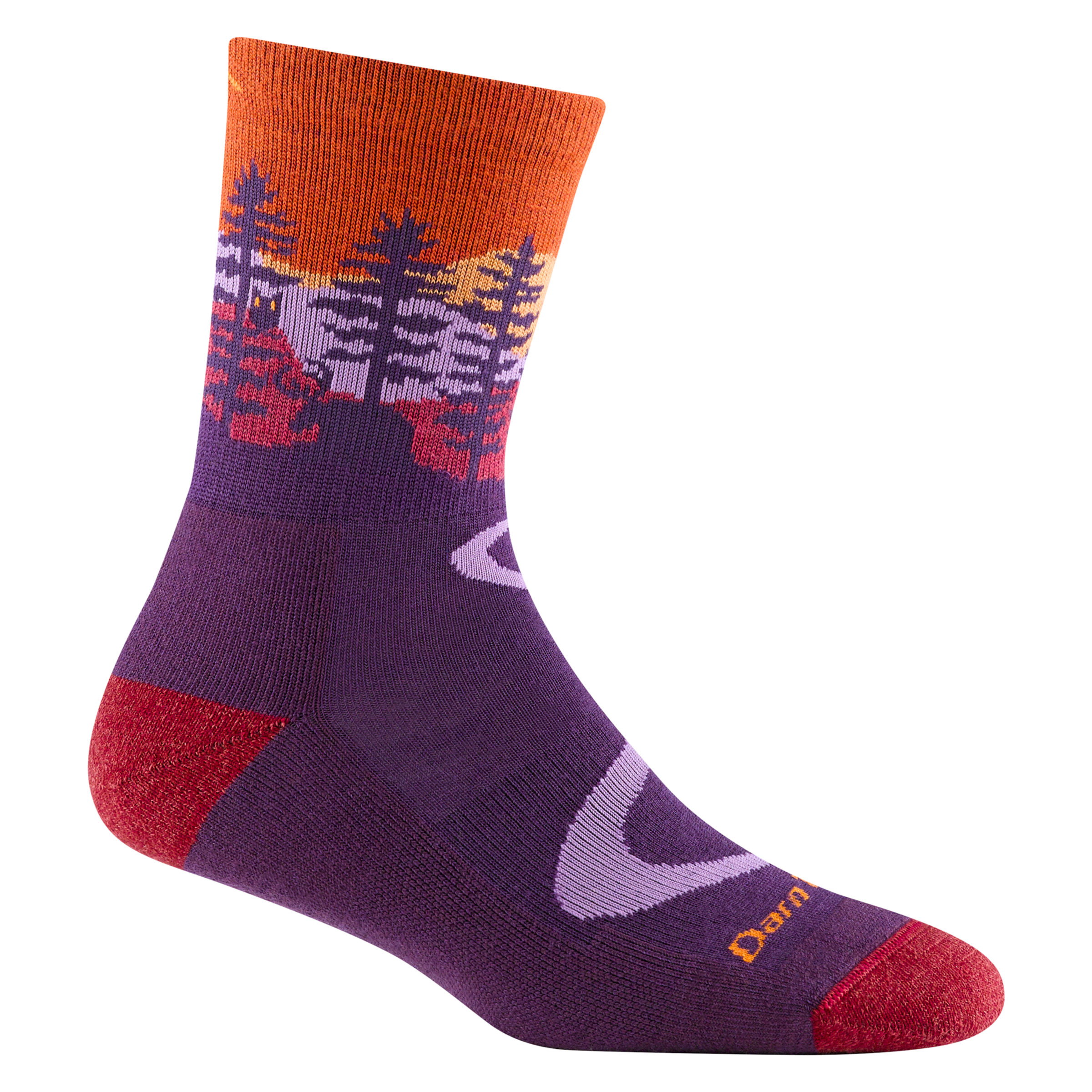 Image of Women's Northwoods Micro Crew Midweight Hiking Sock