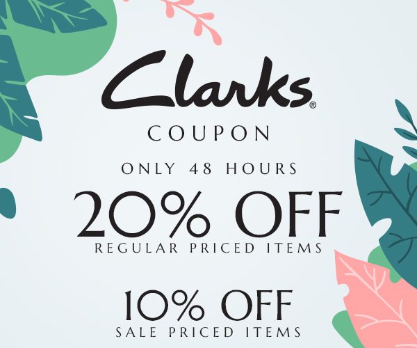 clarks 20 off discount