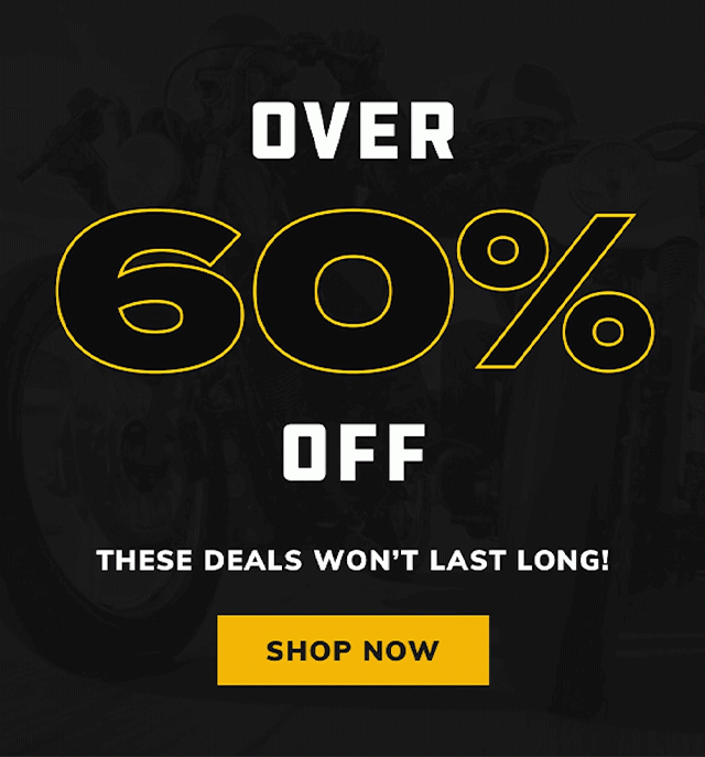 Over 60% off closeouts 