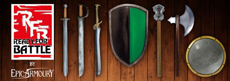 Medieval Collectibles Banner - Ready for Battle