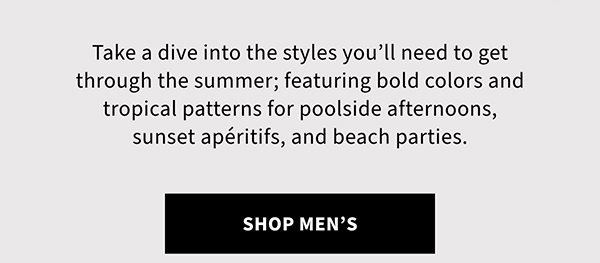 A|X BEACH READY - Men's Selection