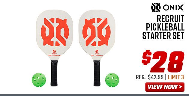 Onix Recruit Pickleball Starter Set