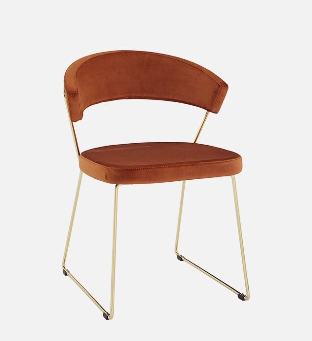 Connubia by Calligaris New York Velvet Dining Chair