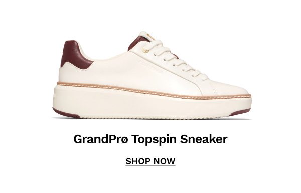 GrandPrø Topsspin Sneaker | SHOP NOW