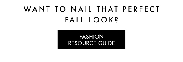 FASHION RESOURCE GUIDE