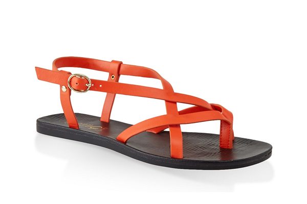 Criss Cross Thong Sandals