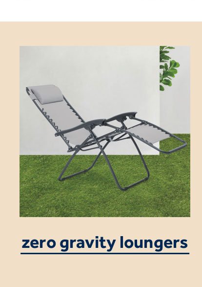 zero gravity loungers