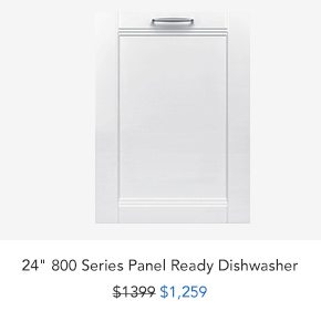 Shop Bosch 24 800 Series Panel Ready Dishwasher