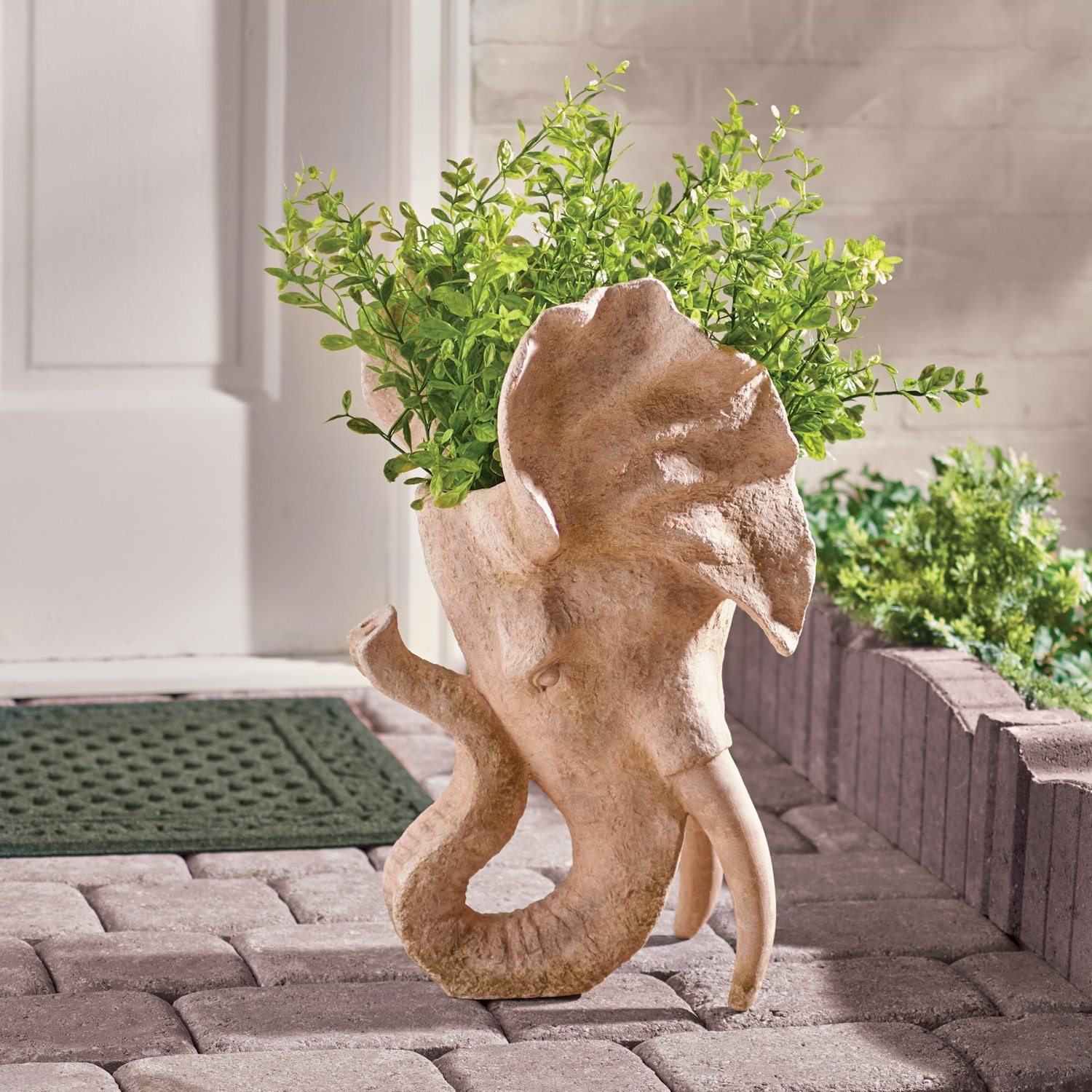 Elephant Head Planter